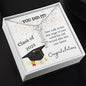 Vertical Name Necklace with Message Card | Graduation 2023 | Funny Graduation Gift for Her