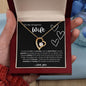 Forever Love Necklace | To My Gorgeous Wife | Valentine's Day Gift | Gift for My Love | Gifts of Love | Heart Necklace | Forever Love
