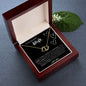 Everlasting Love | To My Wife | Valentine's Day Gift | To My Gorgeous Wife | Gift of Love | Heart Necklace | Gold & Diamond Heart Necklace