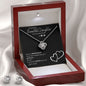 Love Knot & Earring Set | Valentine's Day Gift For My Daughter | Gift for My Daughter | To My Beautiful Daughter | Gifts of Love