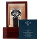 Men's Openwork Watch with Mahogany Box | Gift For Him | Gift for Husband