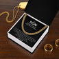 Cuban Link Chain | To My Son | Gift for Son | I Am So Proud of You