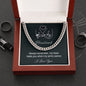 Cuban Link Chain | To My Husband | Gift for Husband | Gift for My Soulmate
