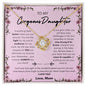 Love Knot Necklace | To My Gorgeous Daughter | To My Daughter Necklace