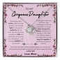 Love Knot Necklace | To My Gorgeous Daughter | To My Daughter Necklace