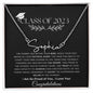 Signature Name Necklace | Graduation Gift for Her | Class of 2023