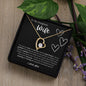 Forever Love Necklace | To My Gorgeous Wife | Valentine's Day Gift | Gift for My Love | Gifts of Love | Heart Necklace | Forever Love