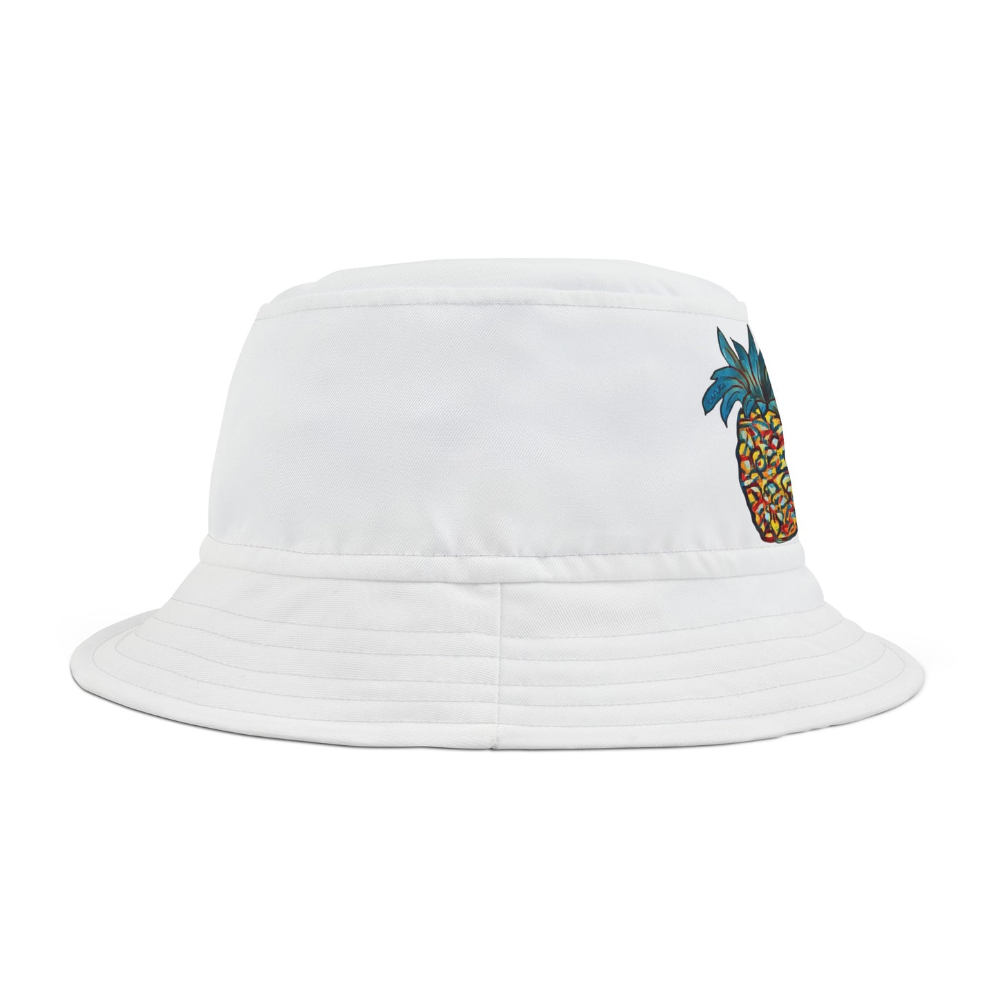 Pinapple Bucket Hat | Support Young Artist | Art by Ikaika Malu