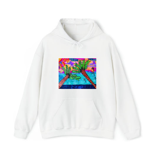 PALM TREES & VITAMIN SEA Heavy Blend™ Hooded Sweatshirt