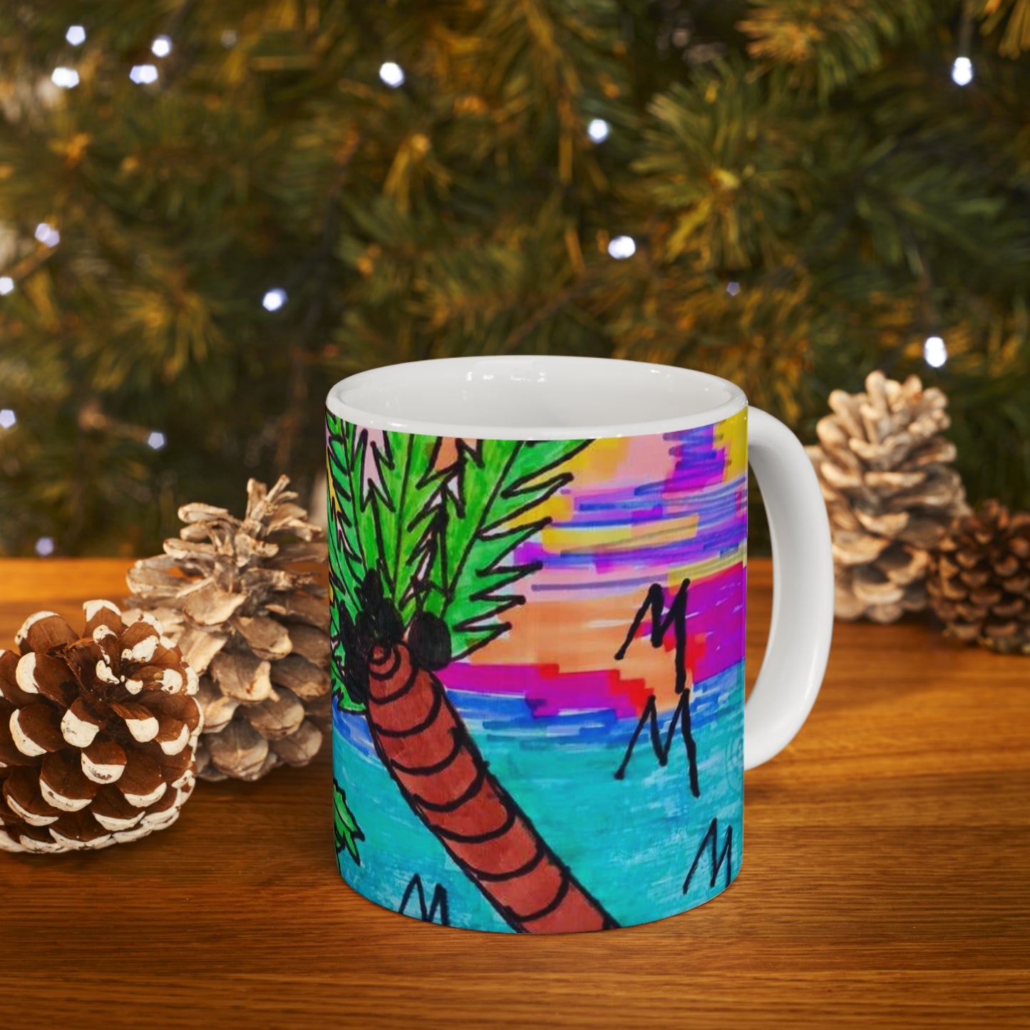 PALM TREES & VITAMINS SEA MUG 11oz