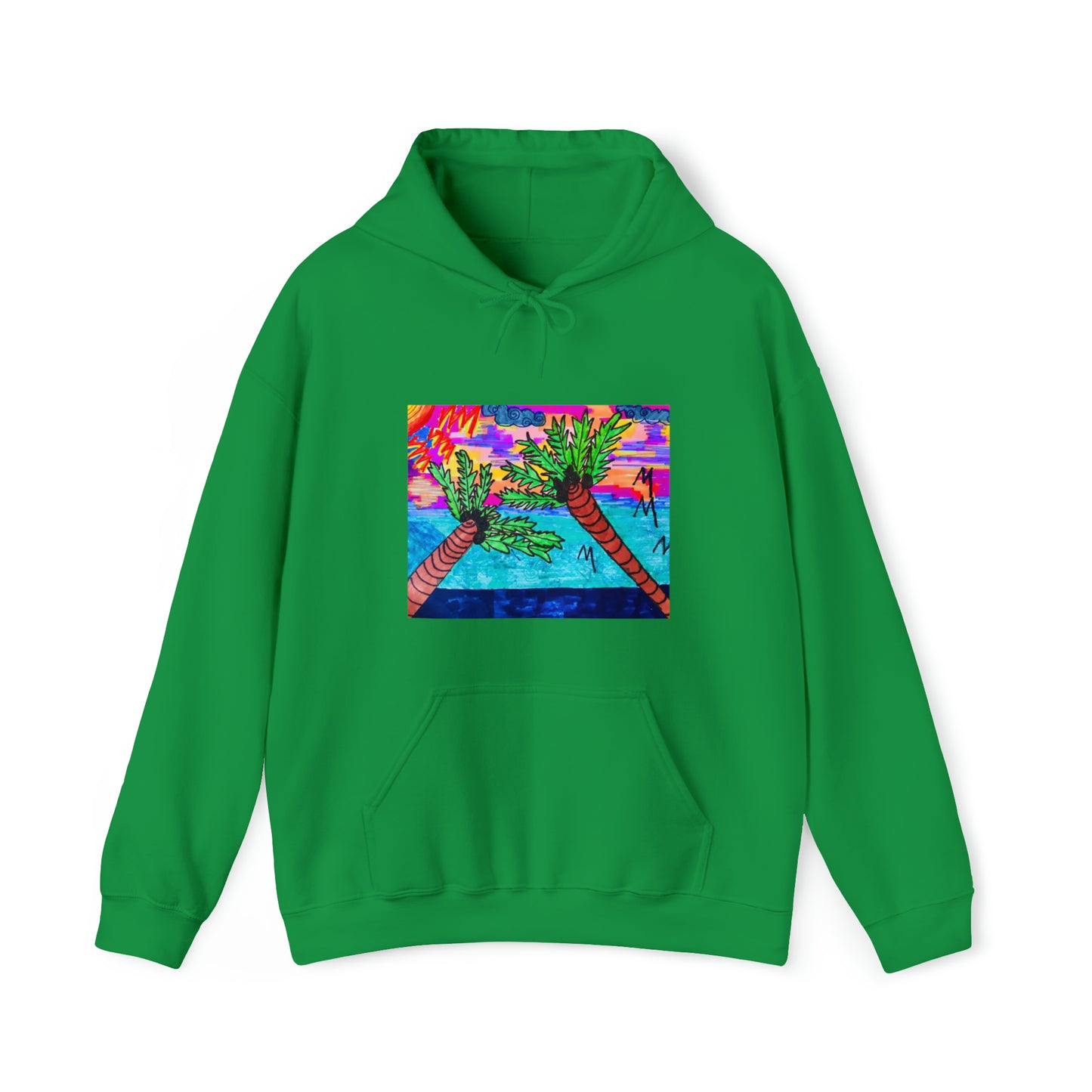 PALM TREES & VITAMIN SEA Heavy Blend™ Hooded Sweatshirt