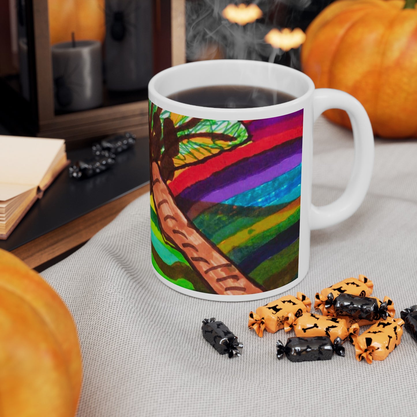 BEAUTIFUL PORTALS | TROPICAL MUG | SUPPORT YOUNG ARTISTS | ART WITH A CAUSE | CHILDREN'S ART