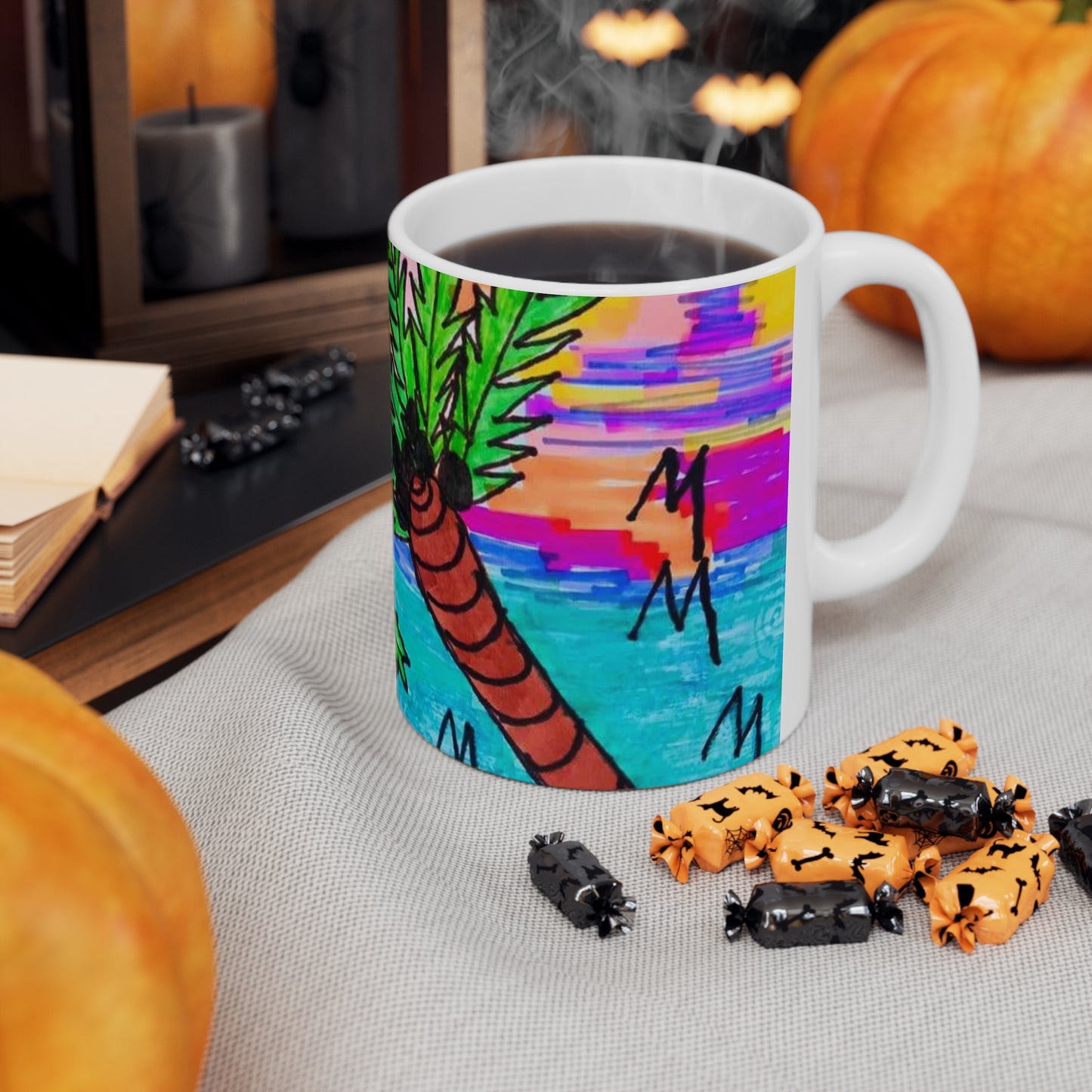 PALM TREES & VITAMINS SEA MUG 11oz