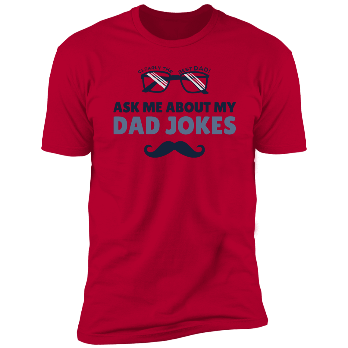 Dad Jokes Premium Short Sleeve Tee