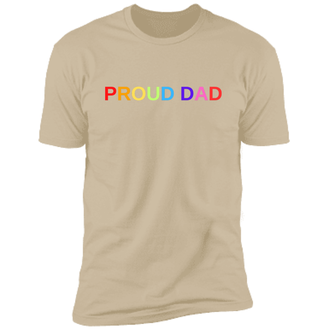 PRIDE MONTH PROUD DAD PREMIUM T-SHIRT | FATHER'S DAY GIFT | GIFT FOR HIM