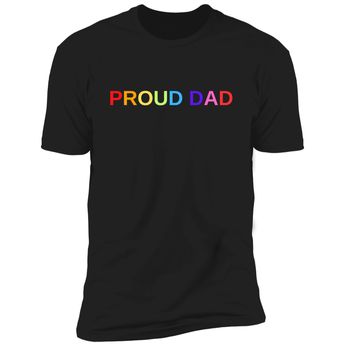 PRIDE MONTH PROUD DAD PREMIUM T-SHIRT | FATHER'S DAY GIFT | GIFT FOR HIM