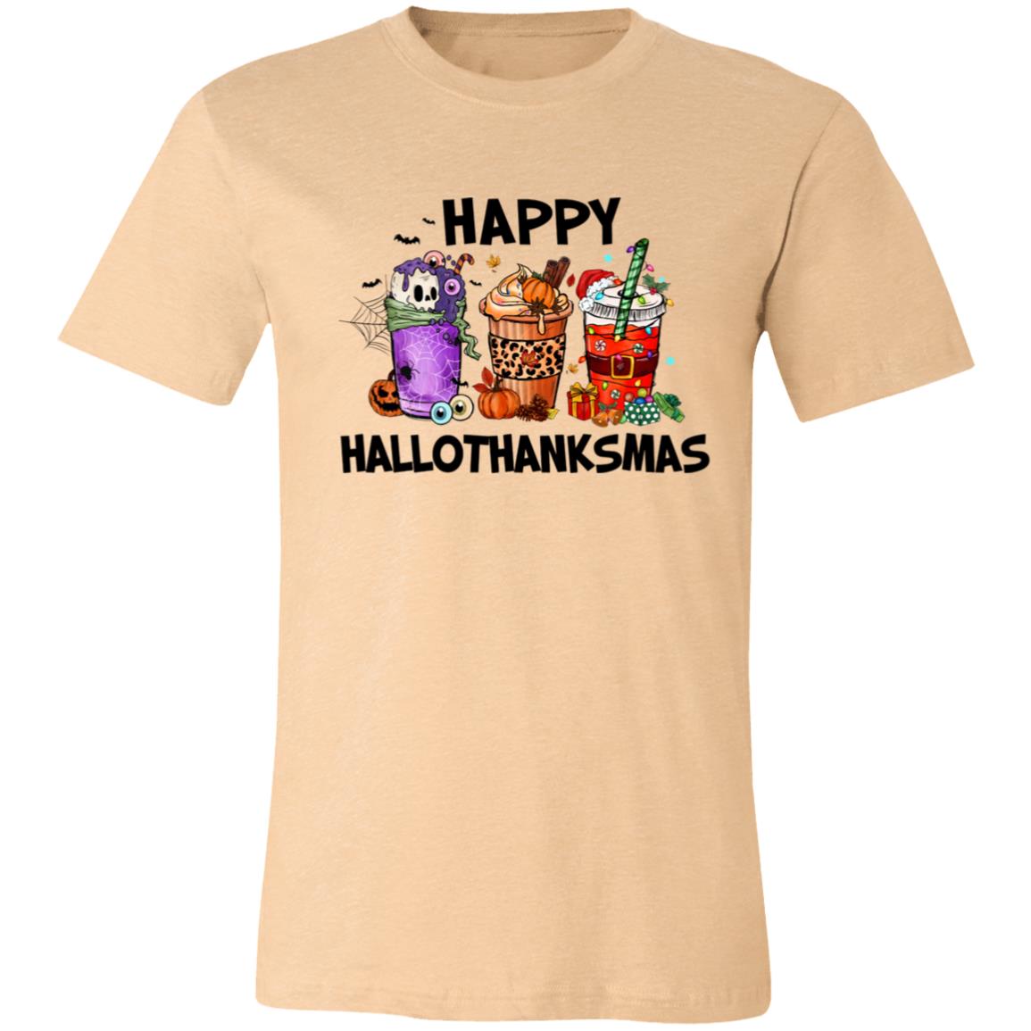 HAPPY HALLOTHANKSMAS UNISEX T-SHIRTS