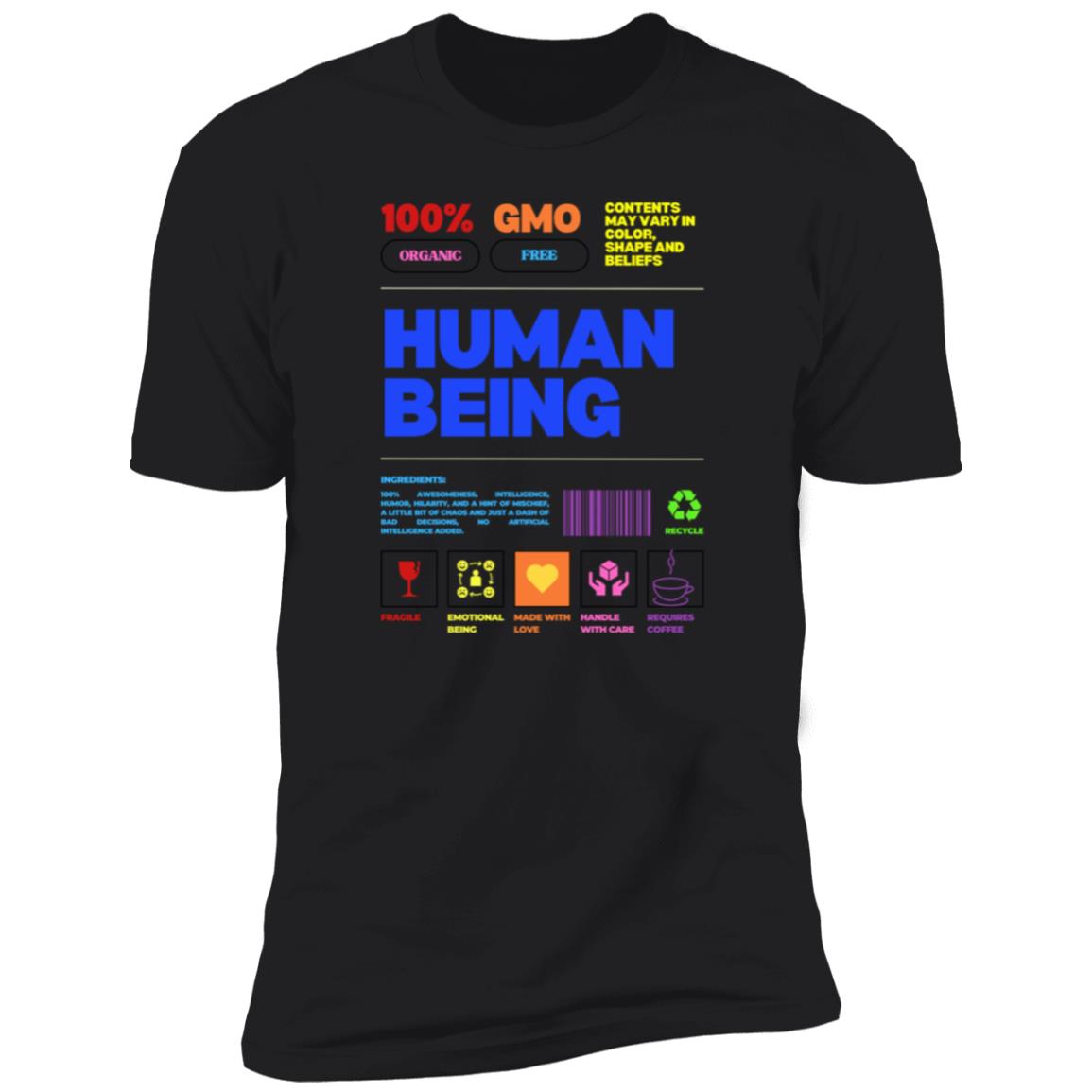 PROUD HUMAN PRIDE T-SHIRT | HUMAN BEING T-SHIRT | PRIDE T-SHIRT