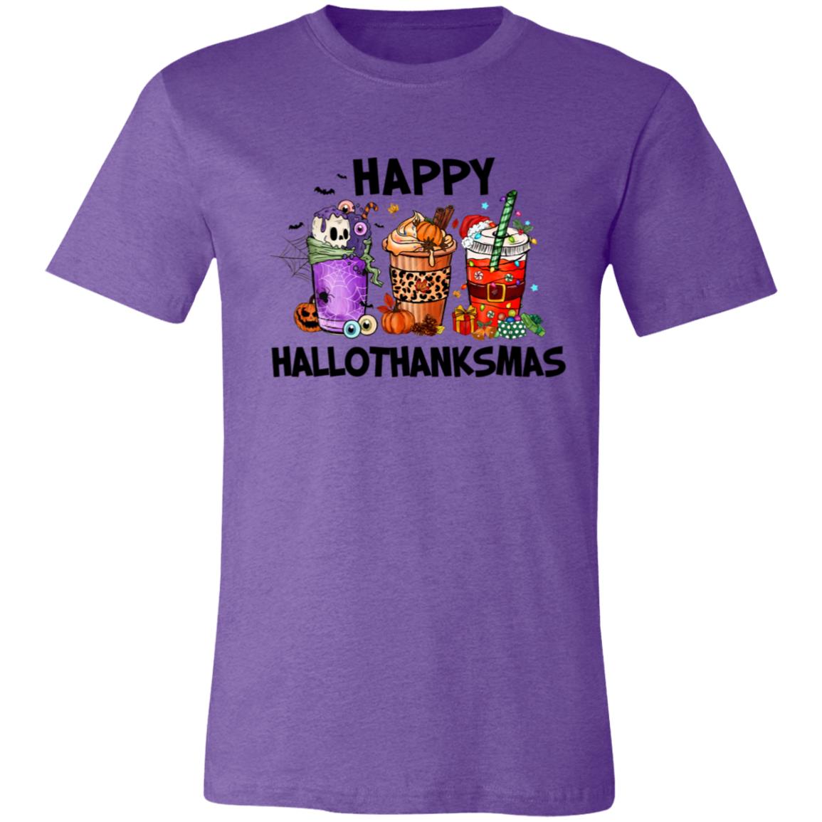 HAPPY HALLOTHANKSMAS UNISEX T-SHIRTS