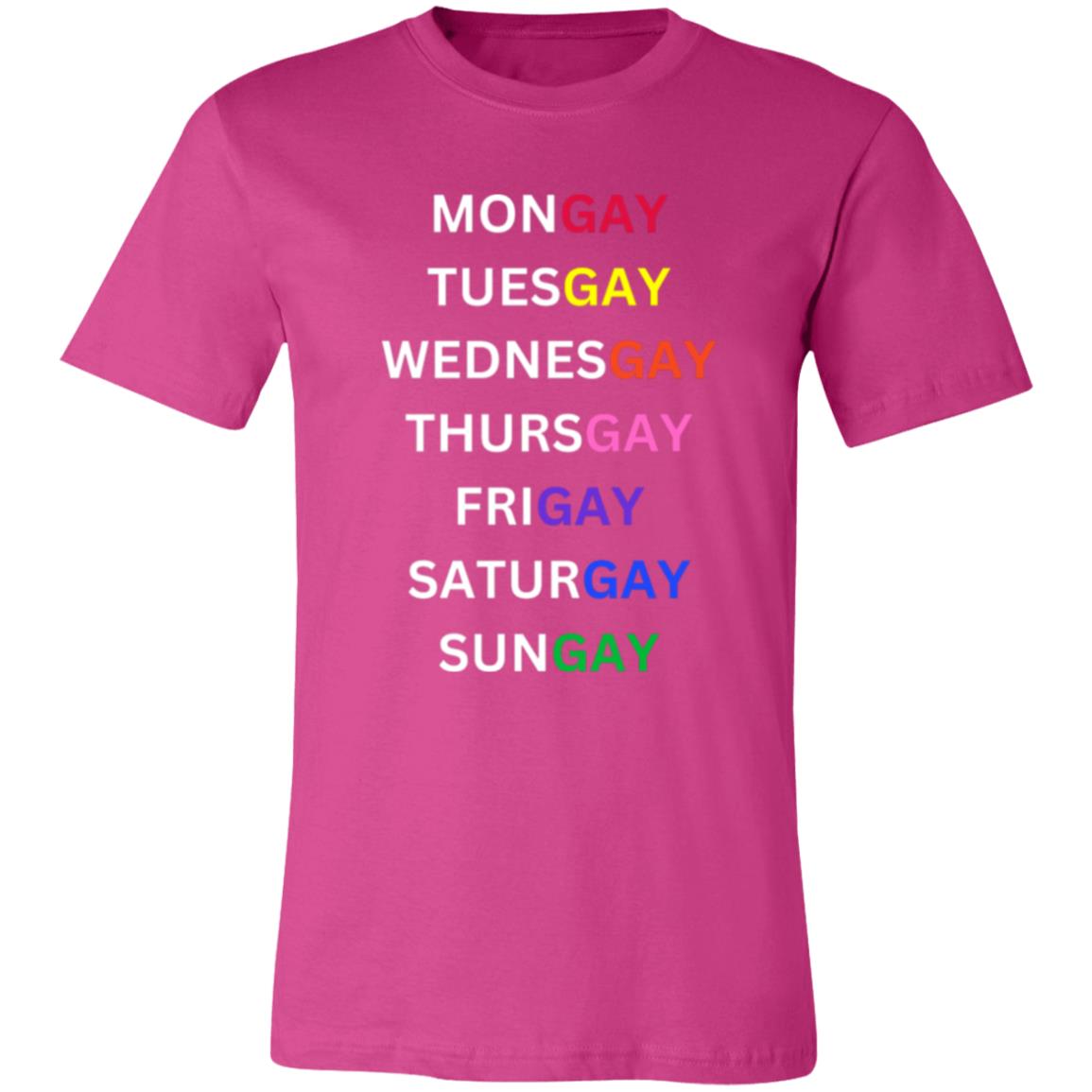 PRIDE GAY OF THE WEEK T-SHIRT | PRIDE T-SHIRT | FATHER'S DAY T-SHIRT