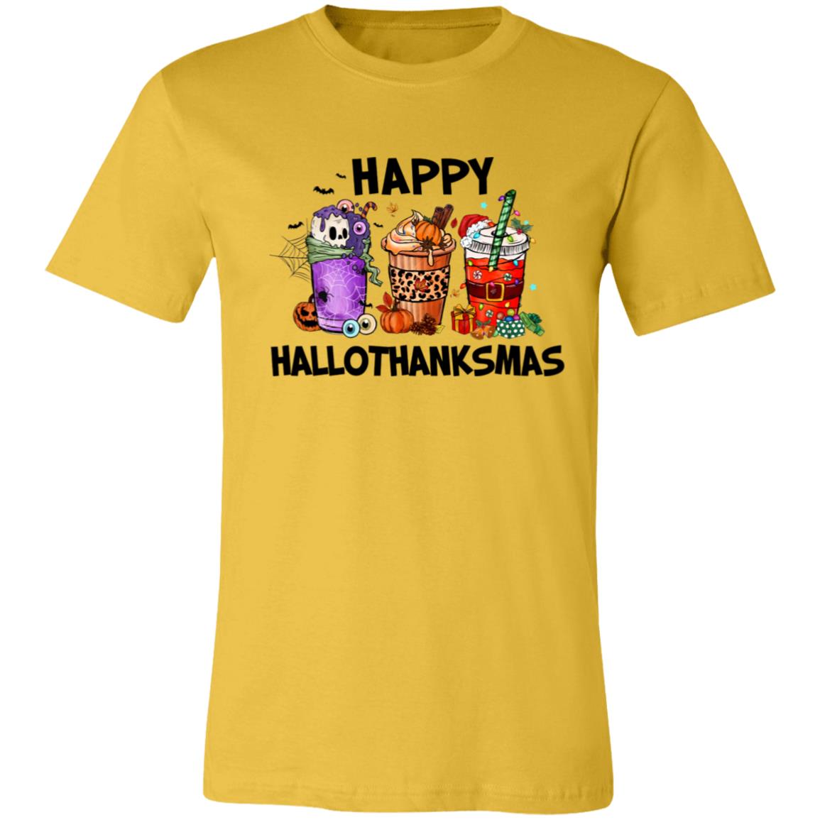 HAPPY HALLOTHANKSMAS UNISEX T-SHIRTS