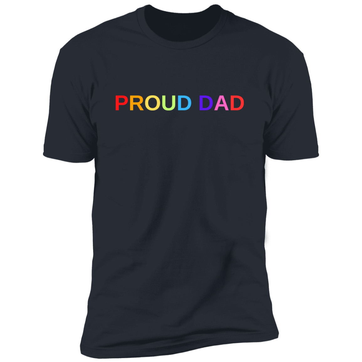 PRIDE MONTH PROUD DAD PREMIUM T-SHIRT | FATHER'S DAY GIFT | GIFT FOR HIM