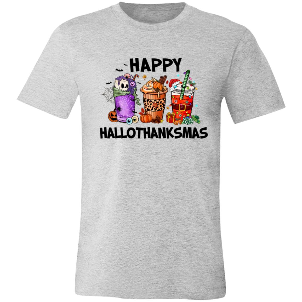 HAPPY HALLOTHANKSMAS UNISEX T-SHIRTS