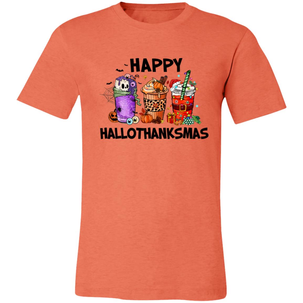 HAPPY HALLOTHANKSMAS UNISEX T-SHIRTS