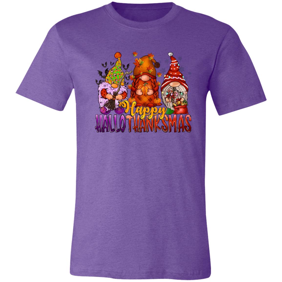 HAPPY HALLOTHANKSMAS UNISEX T-SHIRTS