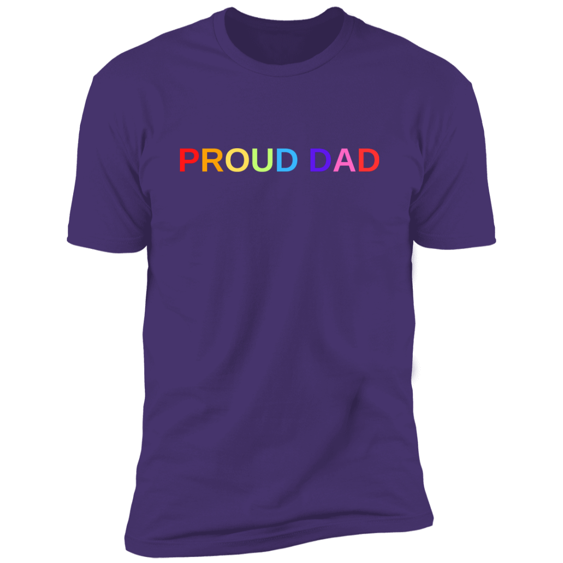 PRIDE MONTH PROUD DAD PREMIUM T-SHIRT | FATHER'S DAY GIFT | GIFT FOR HIM