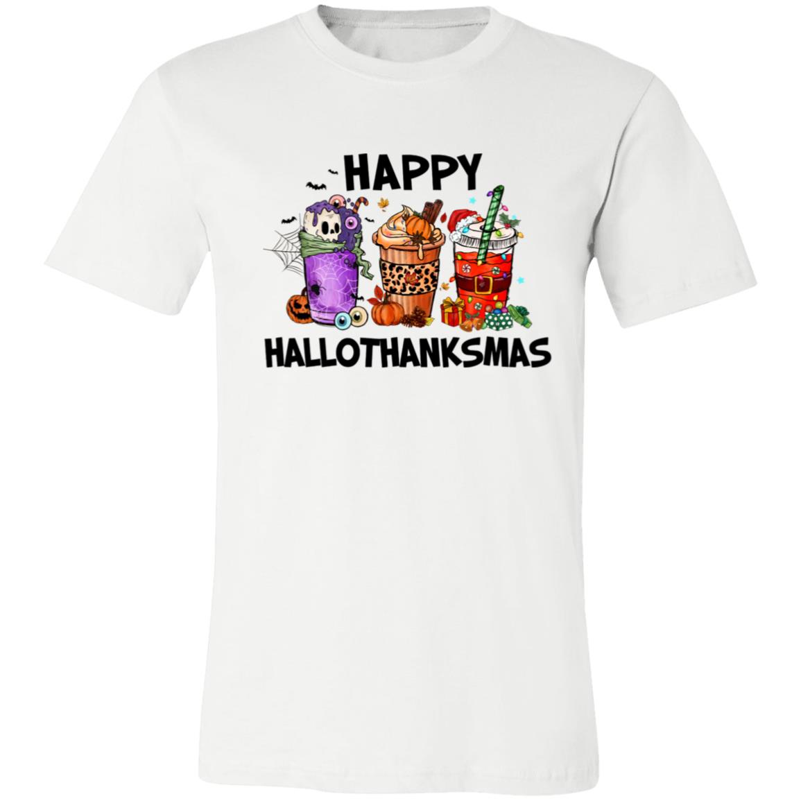 HAPPY HALLOTHANKSMAS UNISEX T-SHIRTS