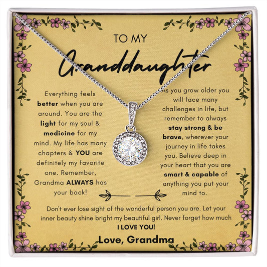 Eternal Hope Necklace | To My Granddaughter | I Am So Proud of You