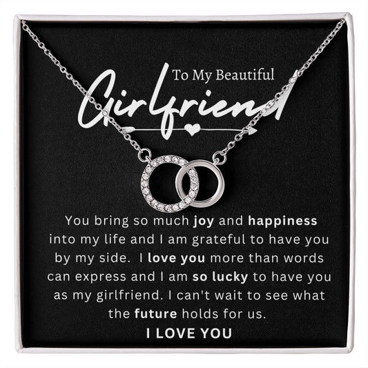 Perfect Pair Necklace | To My Beautiful Girlfriend | Gift for Her | Gift for My Girlfriend |To My Valentine | Gift for My Valentine |Valentine's Day Gift for Her