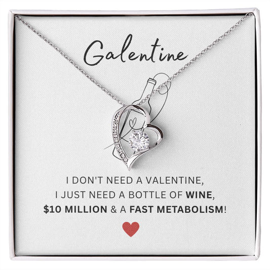 FOREVER LOVE NECKLACE | TO MY GALENTINE | GALENTINE'S DAY | TO MY BEST FRIEND